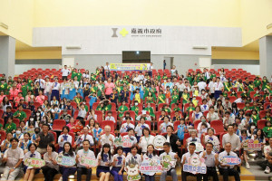 嘉義市府攜手300名童軍盛大慶祝國際女孩日／嘉義市府提供