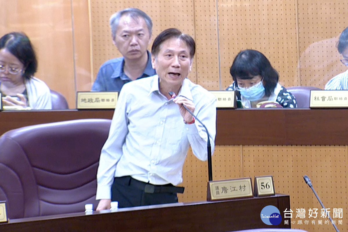 桃園市議員詹江村建議等高雄市和台南市先普發現金。<br />
