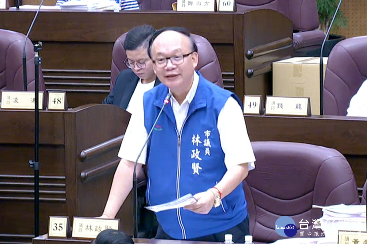 桃園市議員林政賢建議普發現金中央全額補助。