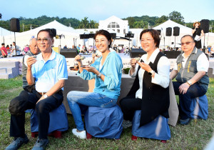 王惠美挺南投茶博，邀全民暢遊彰化「設計之行」。圖／彰化縣政府提供