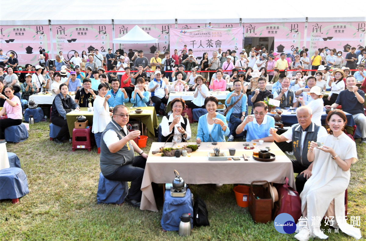 王惠美挺南投茶博，邀全民暢遊彰化「設計之行」。圖／彰化縣政府提供