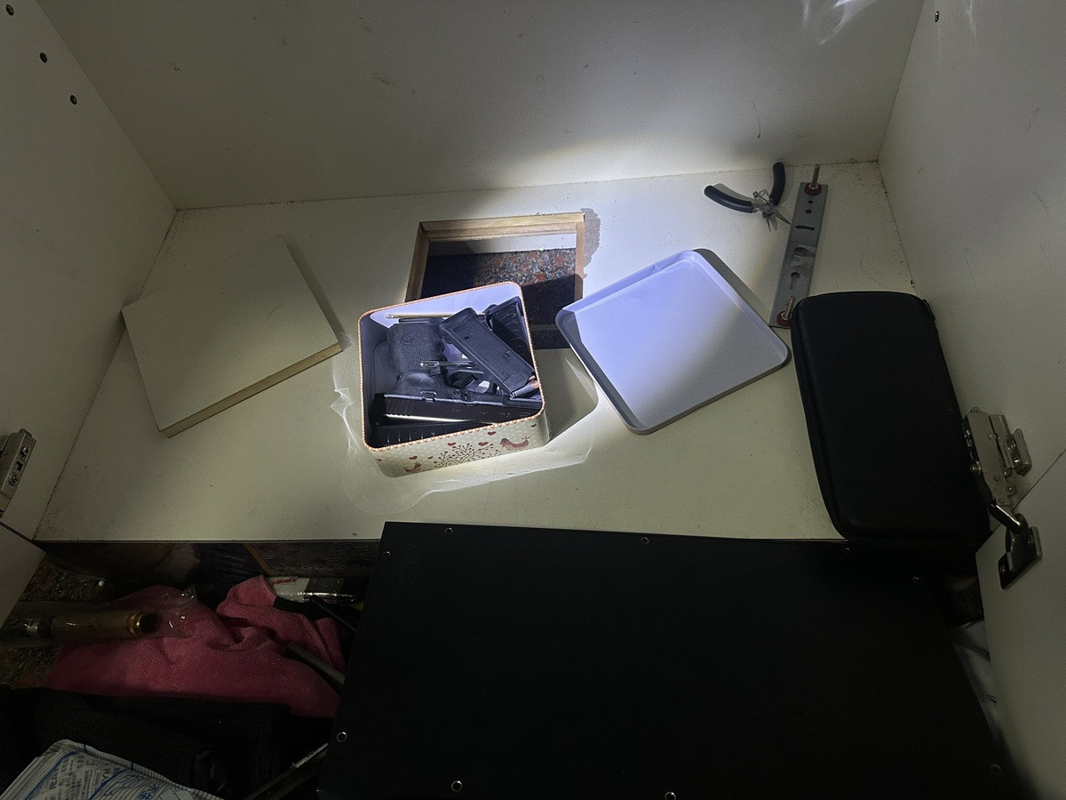 海巡威力掃蕩查獲大批改造槍彈