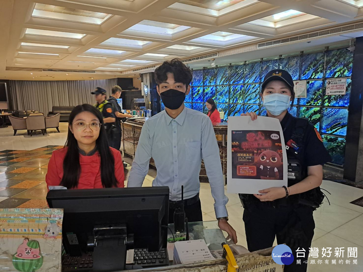 十月取締酒駕大執法，壢警娛樂場所加強宣導。