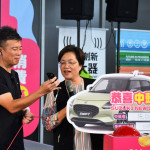2025彰化GO購，第一次抽獎活動，最大獎得主縣長通話。圖／記者鄧富珍攝