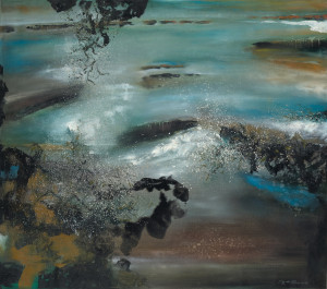 樹德半山夢工廠推藝文展覽迎接國慶遊客。（ 半山夢工廠提供）