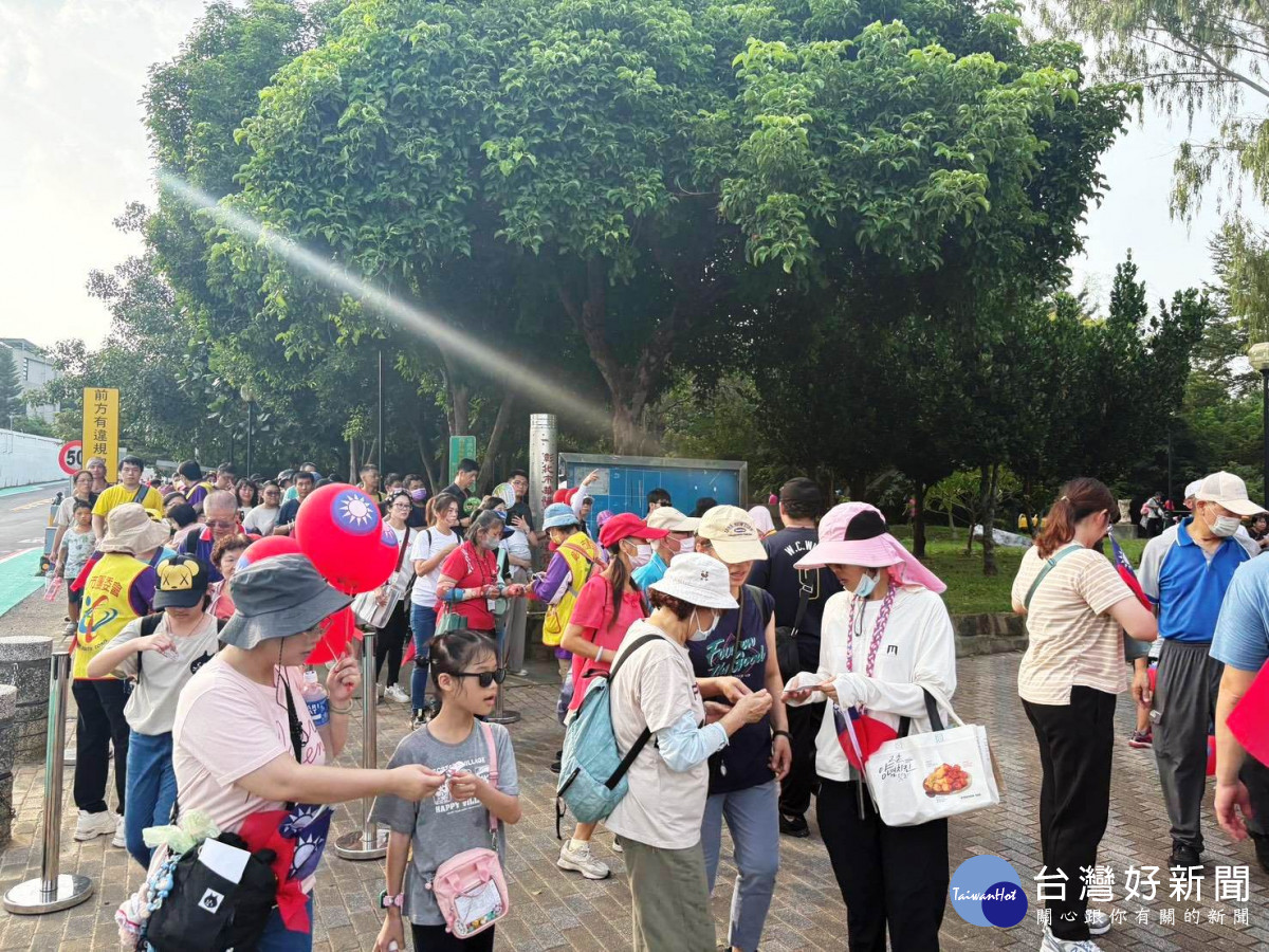 彰Fun精彩・High歡雙十，全民健行迎國慶。圖／記者鄧富珍翻攝