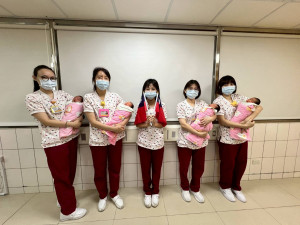 宏其婦幼醫院喜迎國慶寶寶！院內已順利接生4名國慶寶寶。