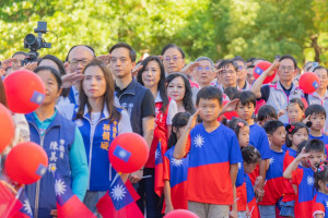 桃園市慶祝114年國慶升旗典禮。