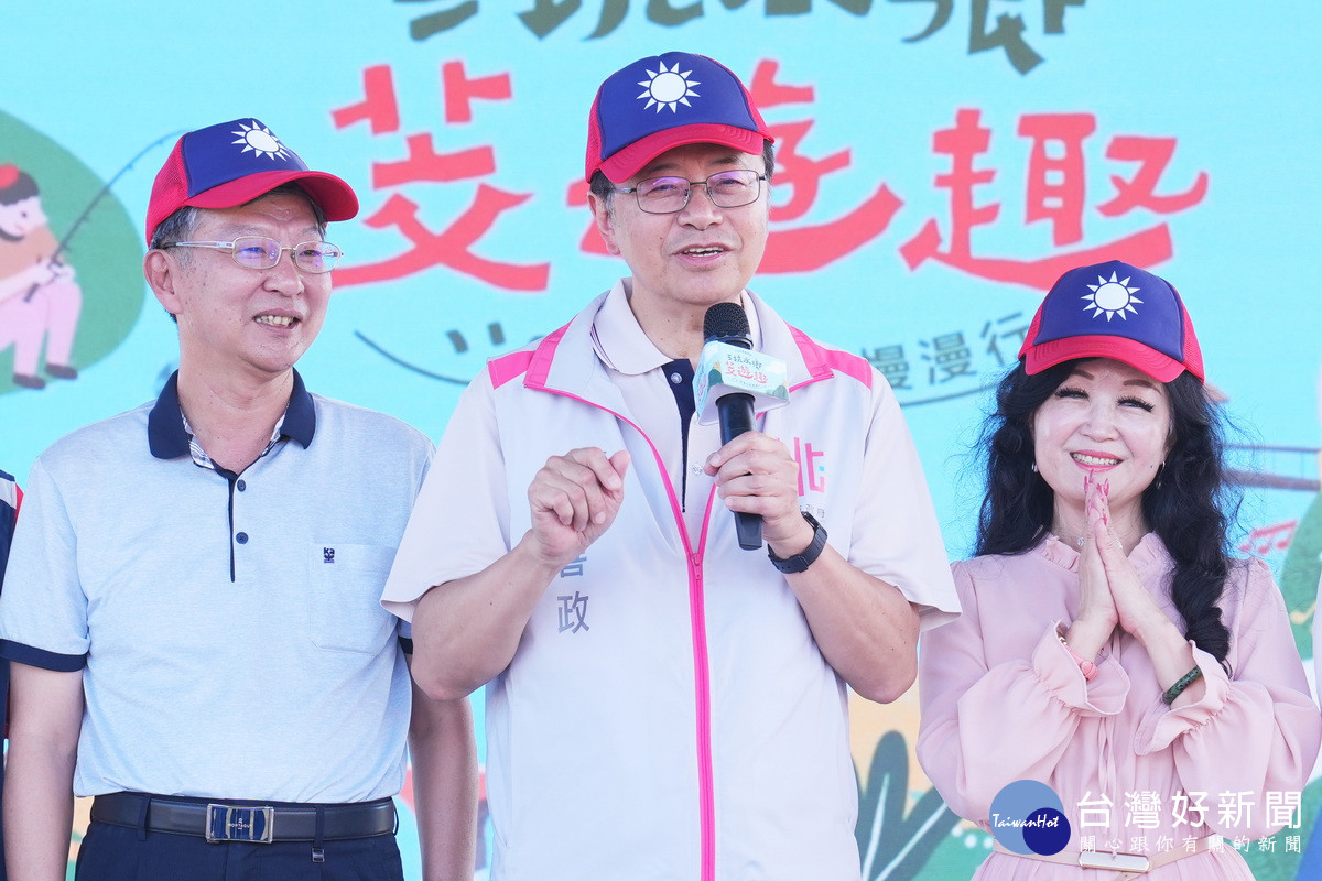 桃園市長張善政於「114年度桃園市優質紅茶評鑑比賽」頒獎典禮中致詞。<br />
