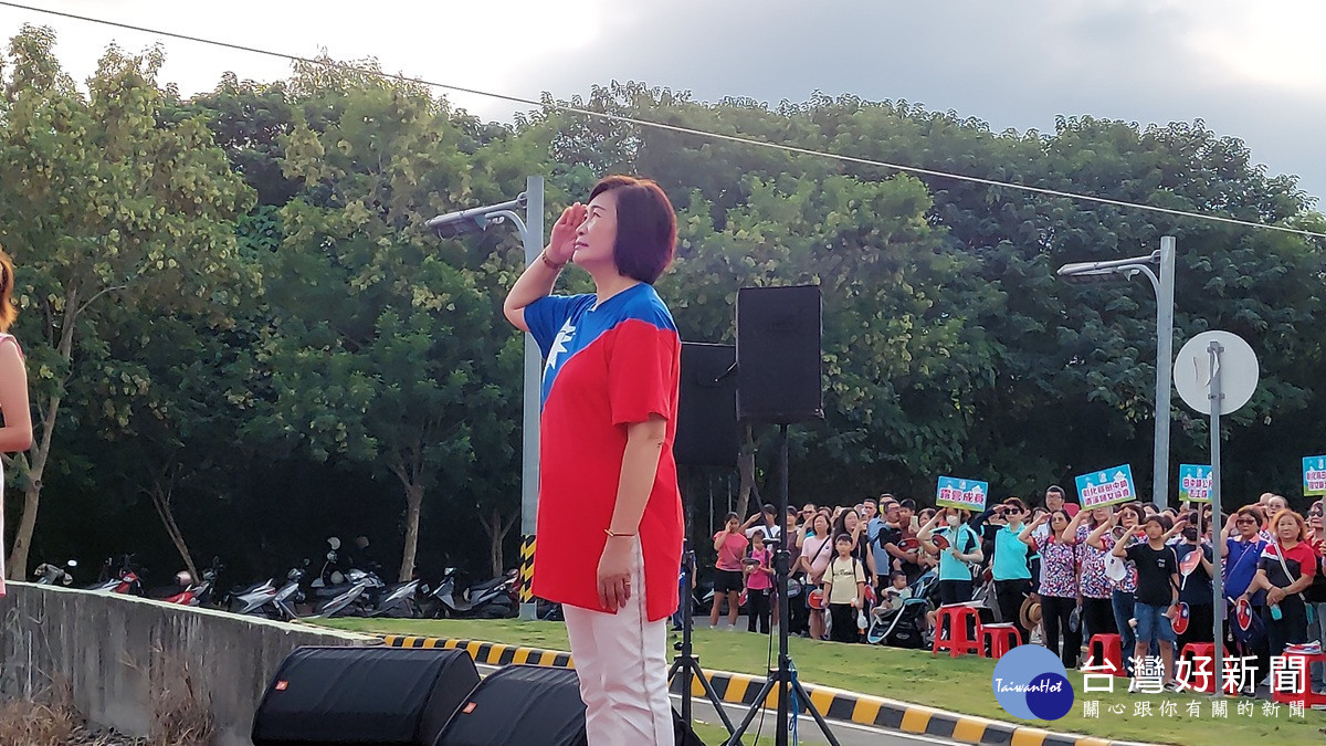 歡慶雙十國慶   田中鎮舉辦露營夜宿及升旗健行活動