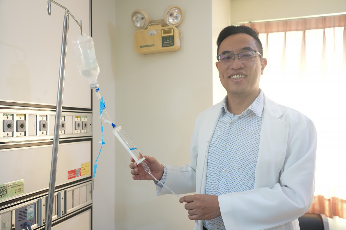 光田綜合醫院神經內科於9月成功完成院內首例阿茲海默症新藥 「樂意保」施打。