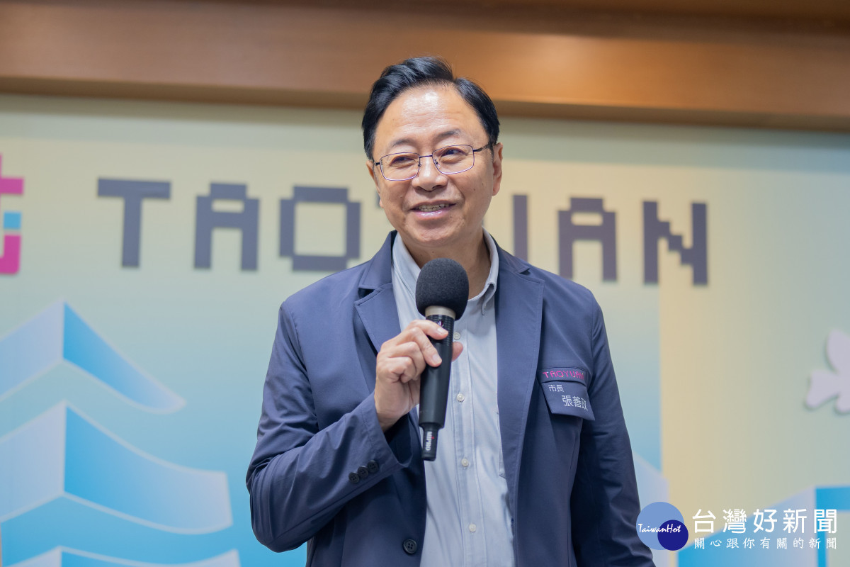 張市長致詞。