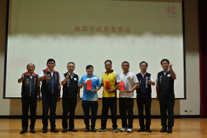 桃市舉辦「民力任務隊地方技能競賽」，展現民力防災救護專業能力。