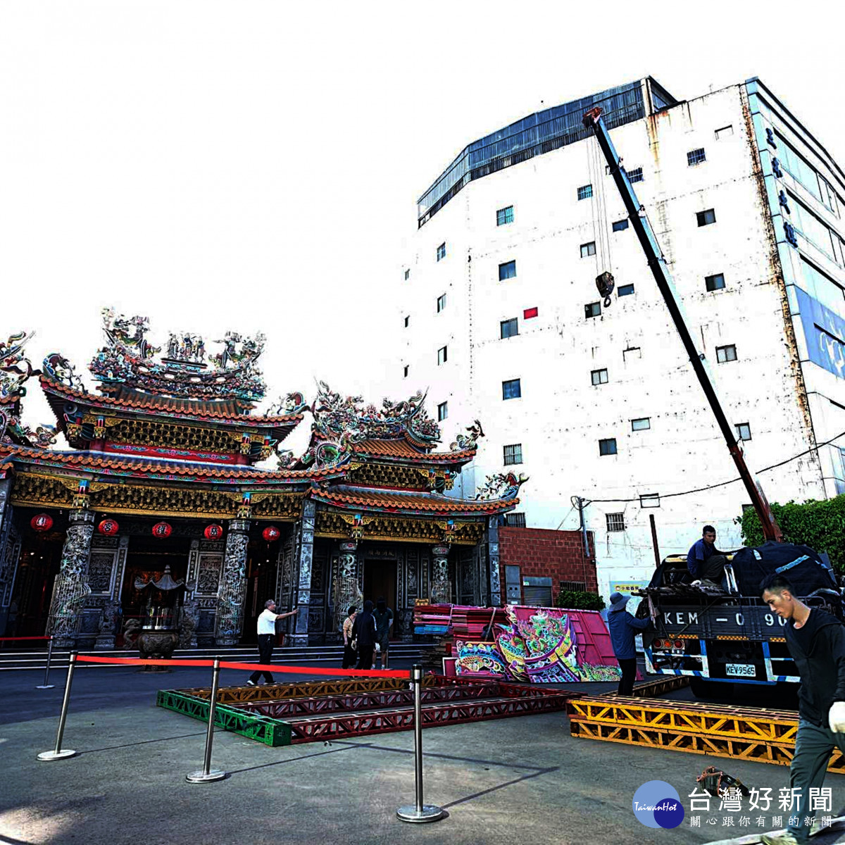 廟方將於十月十八日「豎立燈嵩」開始進入圓醮大典主軸