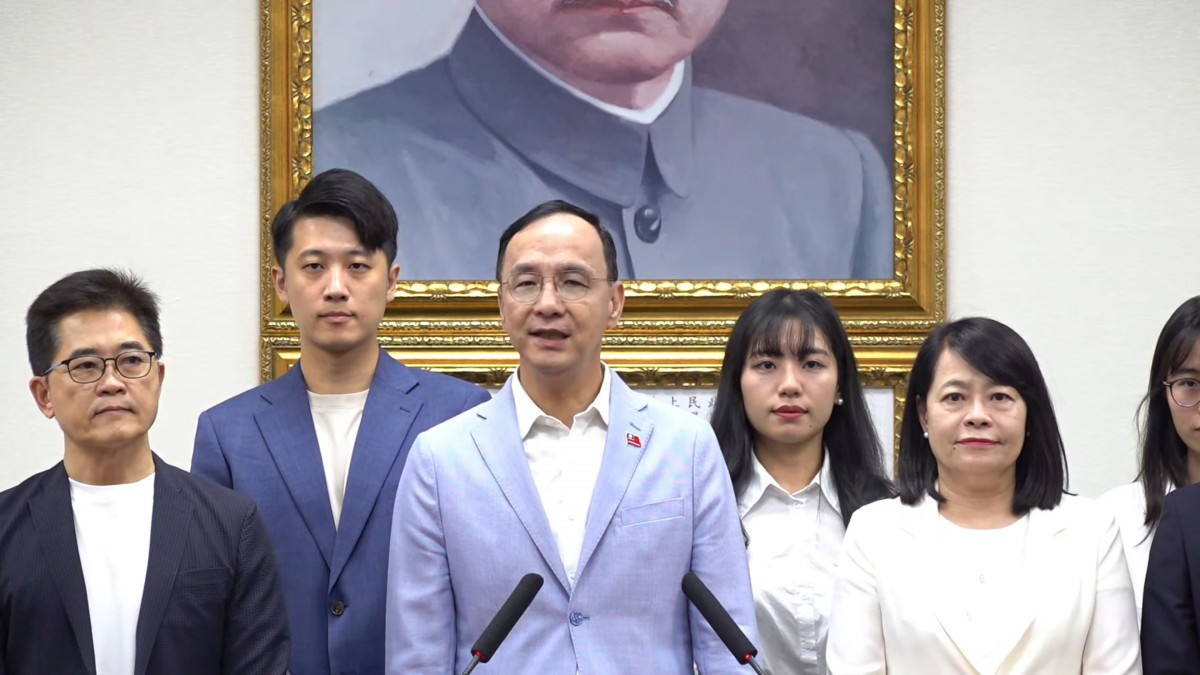 （圖／翻攝自國民黨臉書直播）