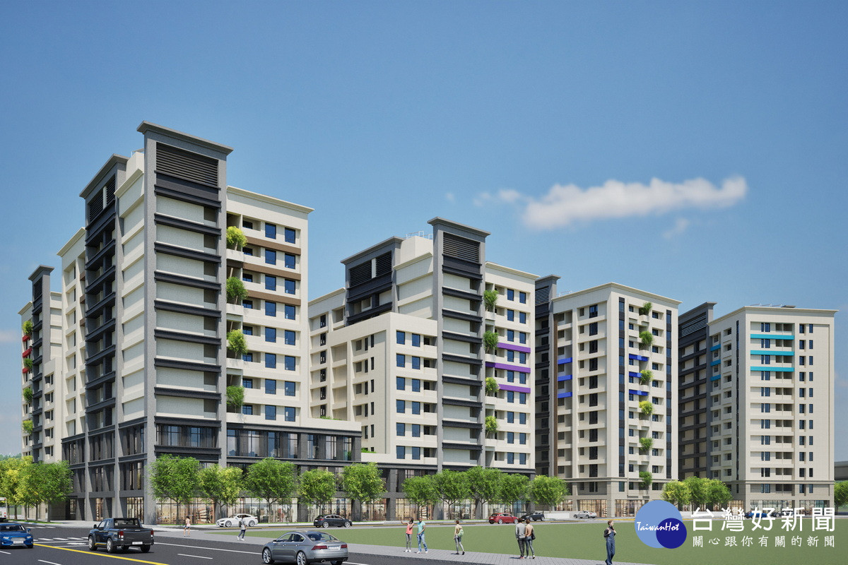 蘆竹區誠聖段社會住宅基地位置圖。