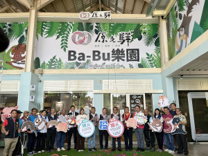 原之驛樂園熱鬧開幕。（記者扶小萍攝）