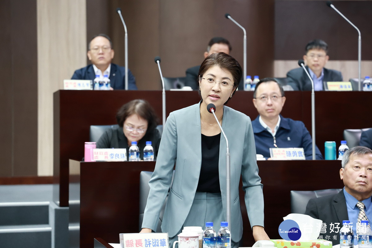 許縣長強調所有公私申辦重大開發案都會嚴謹把關。（縣府提供）
