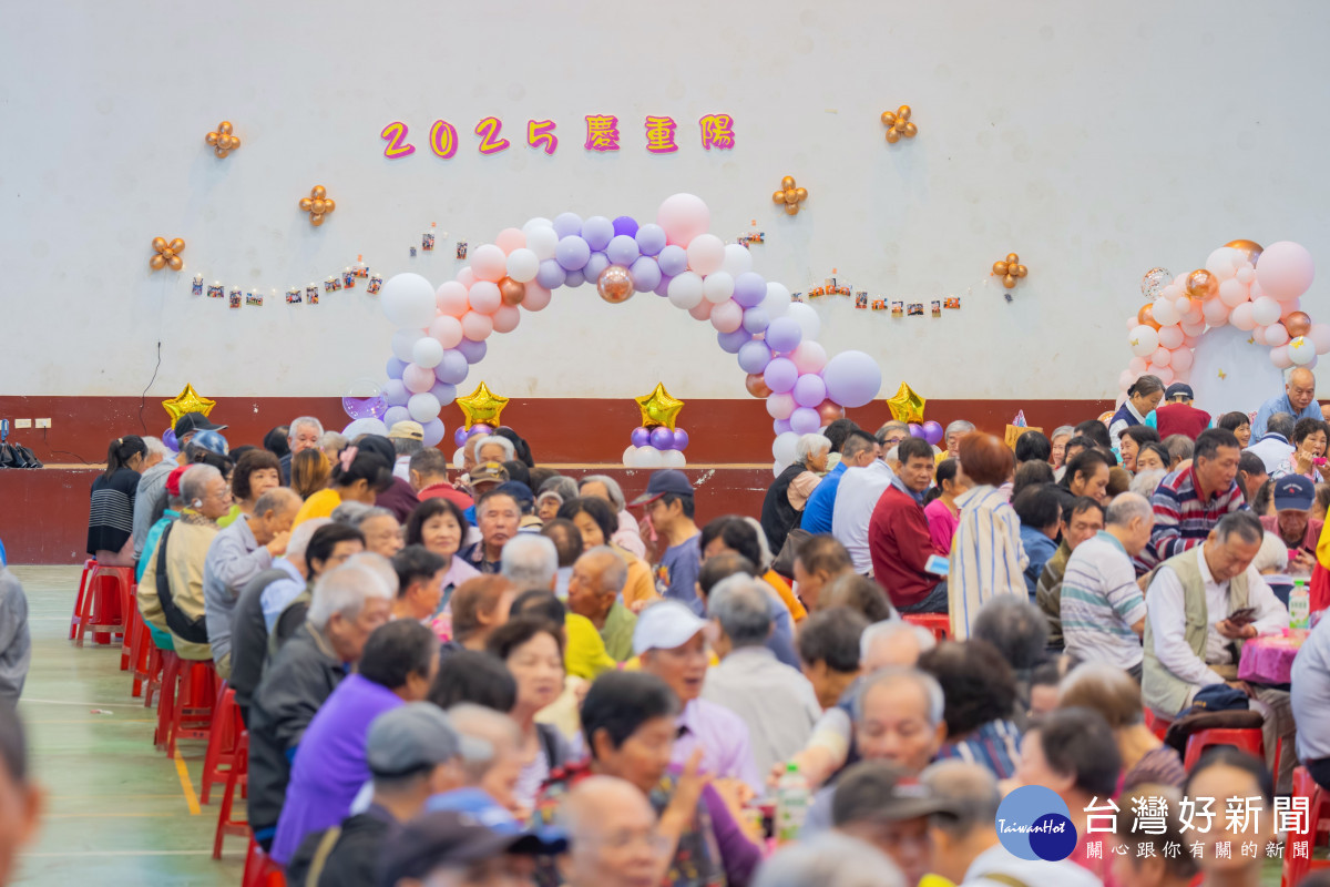 桃園區汴洲里「閃亮重陽.幸福汴洲」暨重陽節敬老餐會活動。