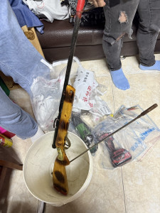 中壢警跨縣市聯手查獲非法土製獵槍。