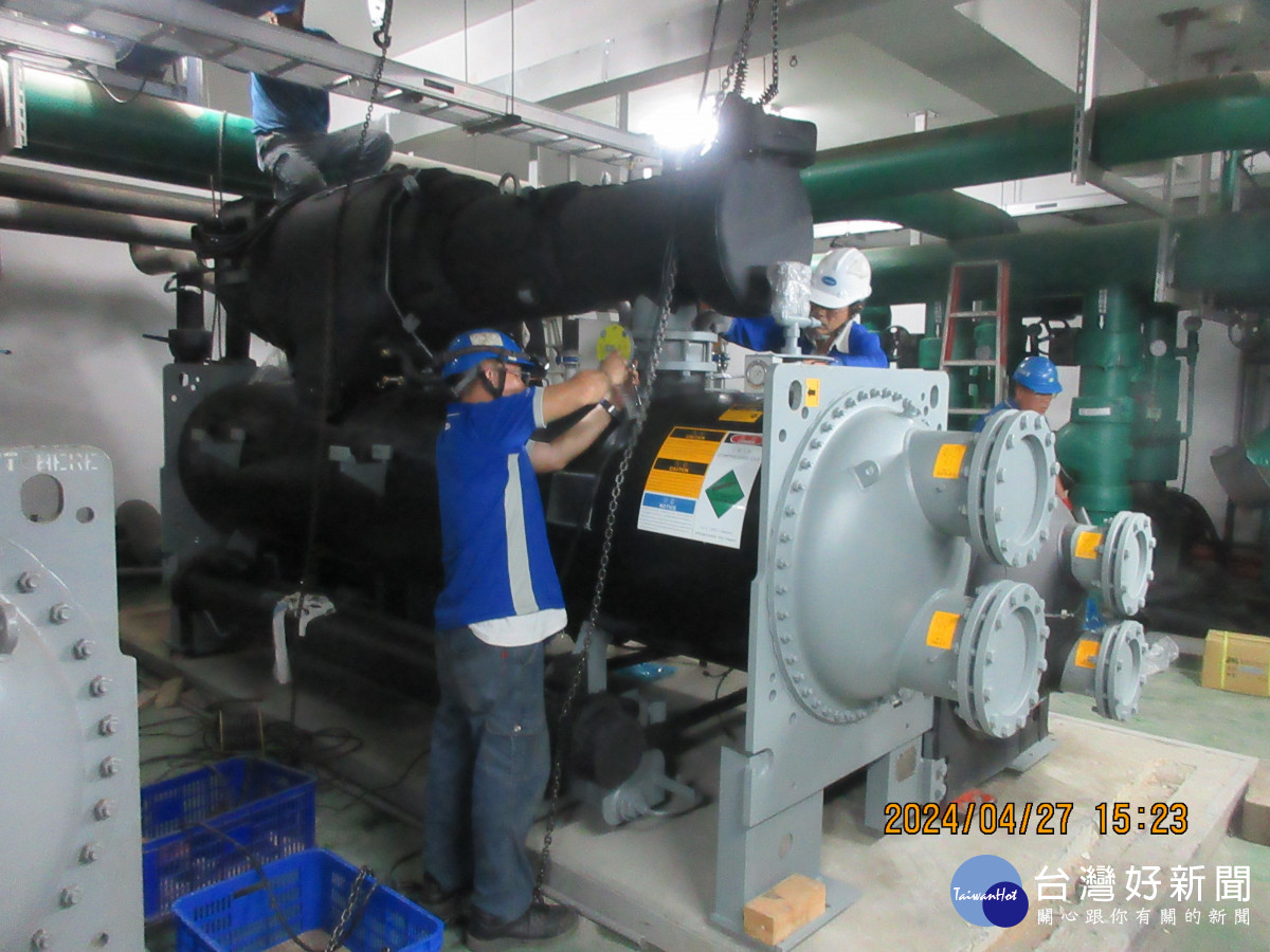 大銀微系統汰換冰水主機