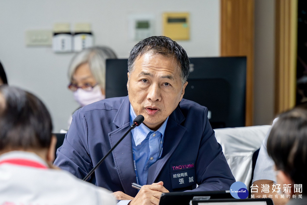市府經發局長張誠。<br />