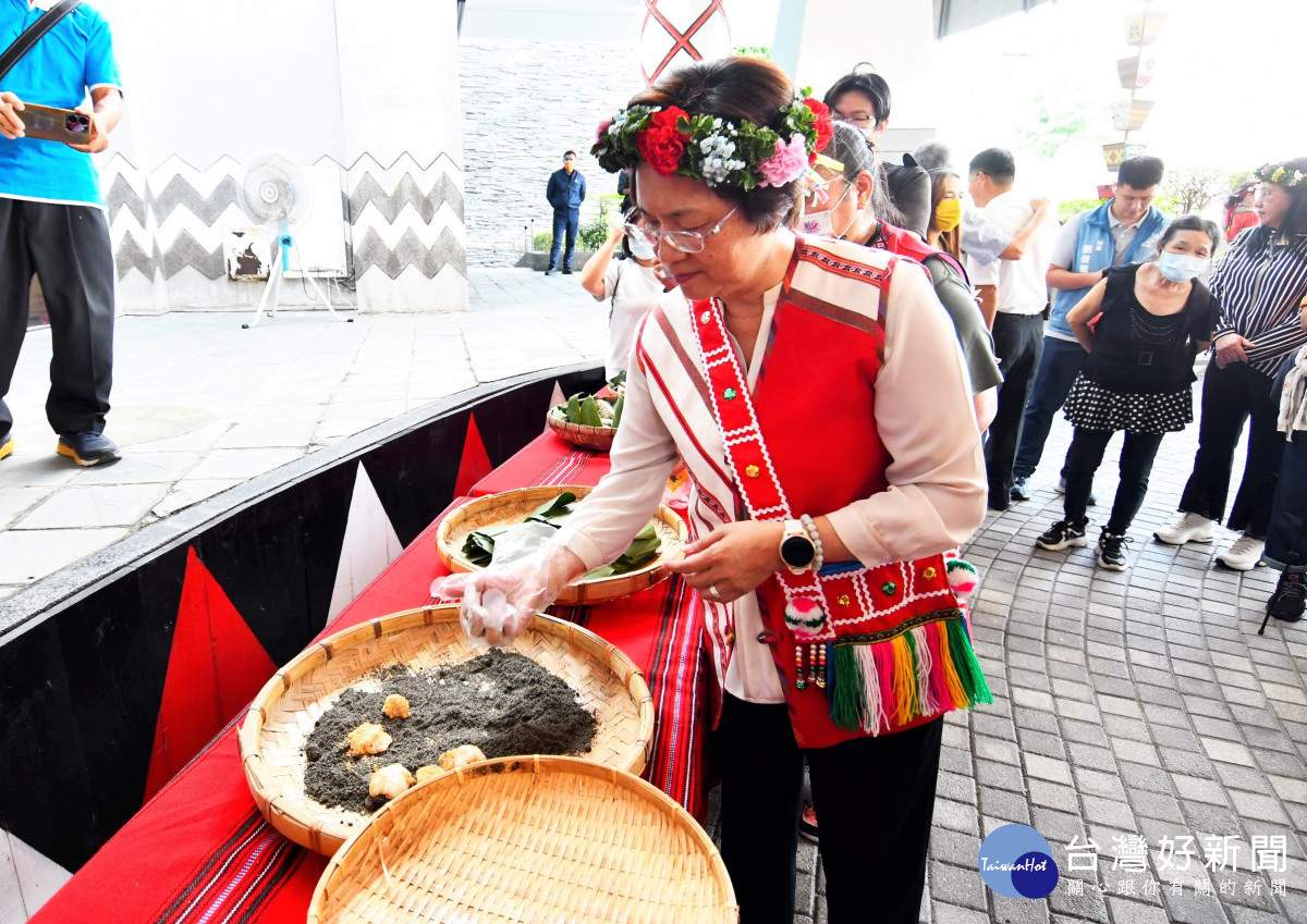 彰化縣原住民族文化節暨體能競技11月8日熱鬧登場。圖/記者鄧富珍攝