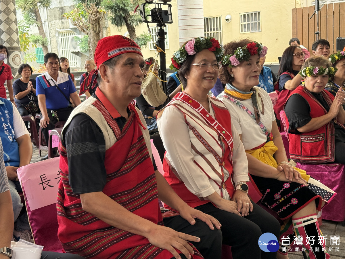 彰化縣原住民族文化節暨體能競技11月8日熱鬧登場。圖/記者鄧富珍攝