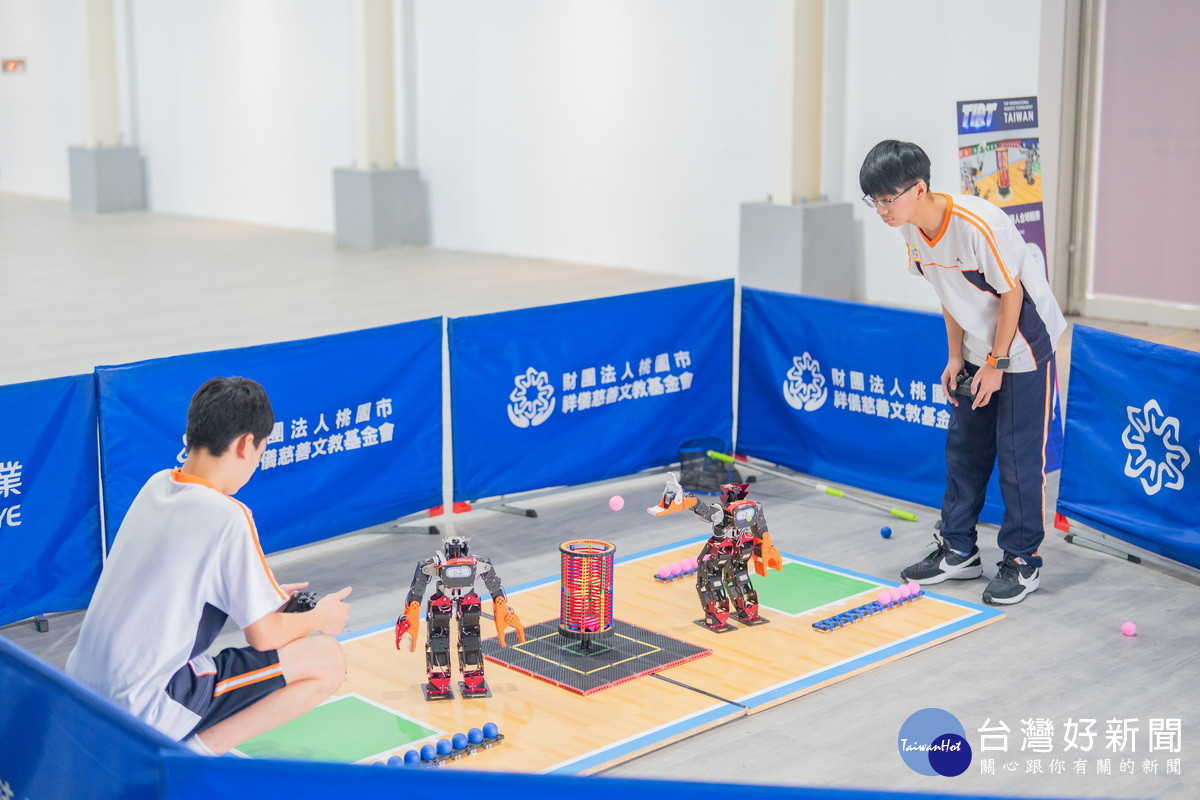 「2025桃園國際新創機器人節」地面技競。<br />