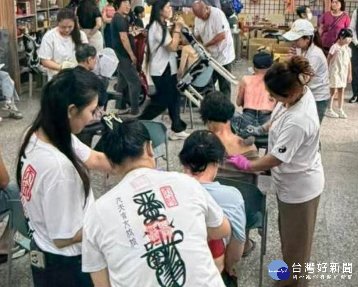 免費義診與脊椎調理服務。(協會提供)