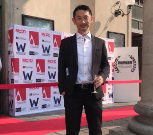 圖說：藝術收藏家黃兆麟預計明年一月在台北西門町紅樓的二樓劇場 推出浮世繪的系列講座。