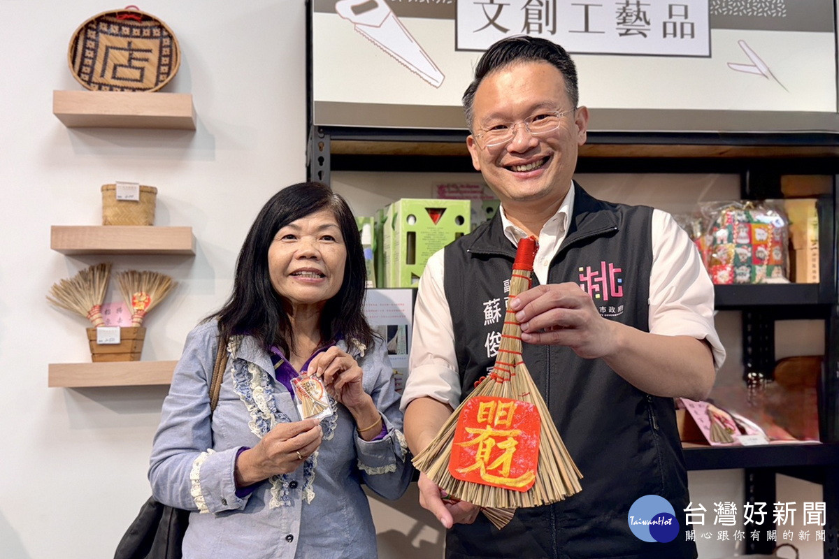 桃園市副市長蘇俊賓推薦「天光年終慶」活動。<br />