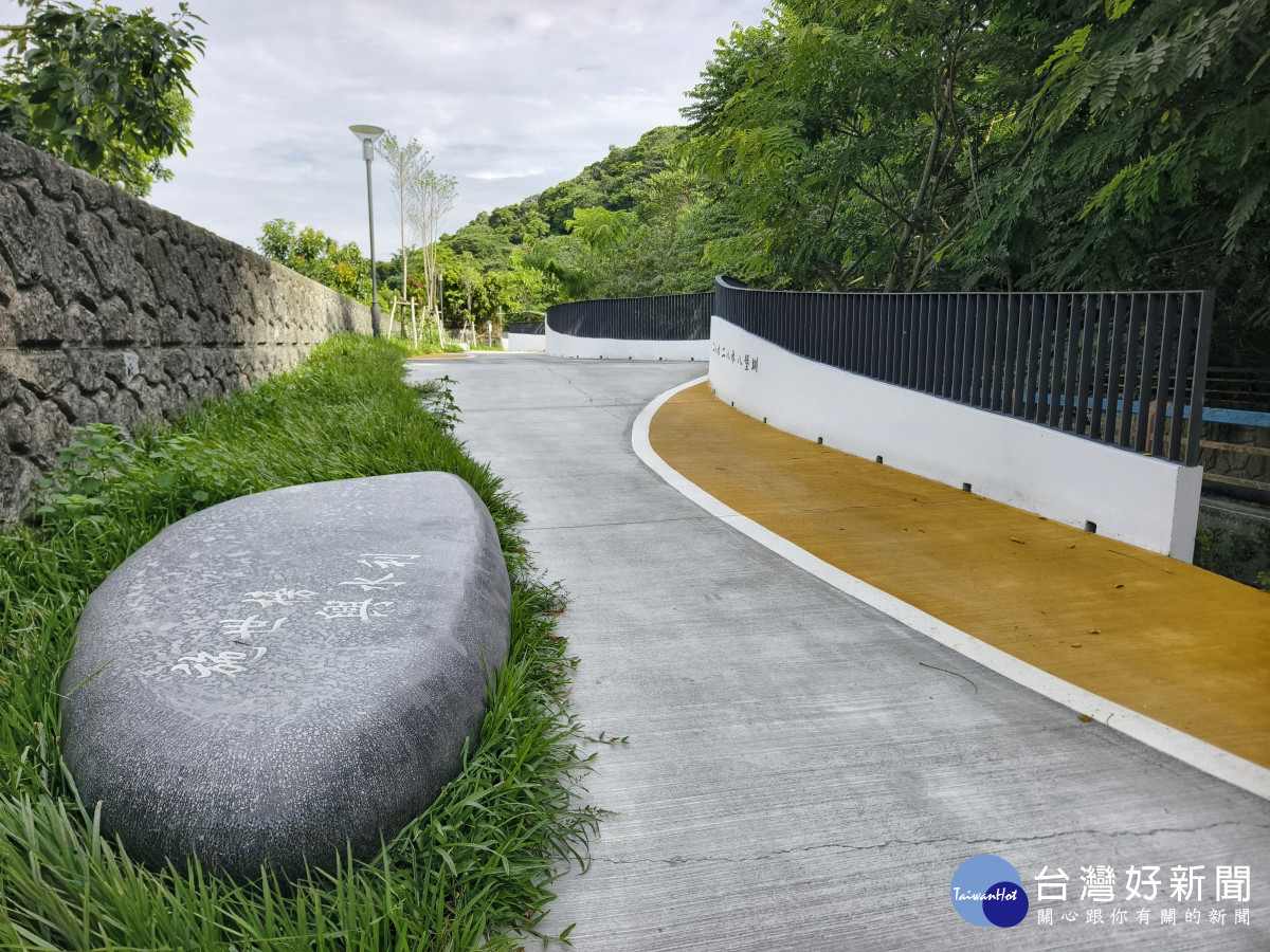 打通八堡一圳29公里水岸廊道斷點 ，二水鄉硯墨之道正式啟用。圖／彰化縣政府提供