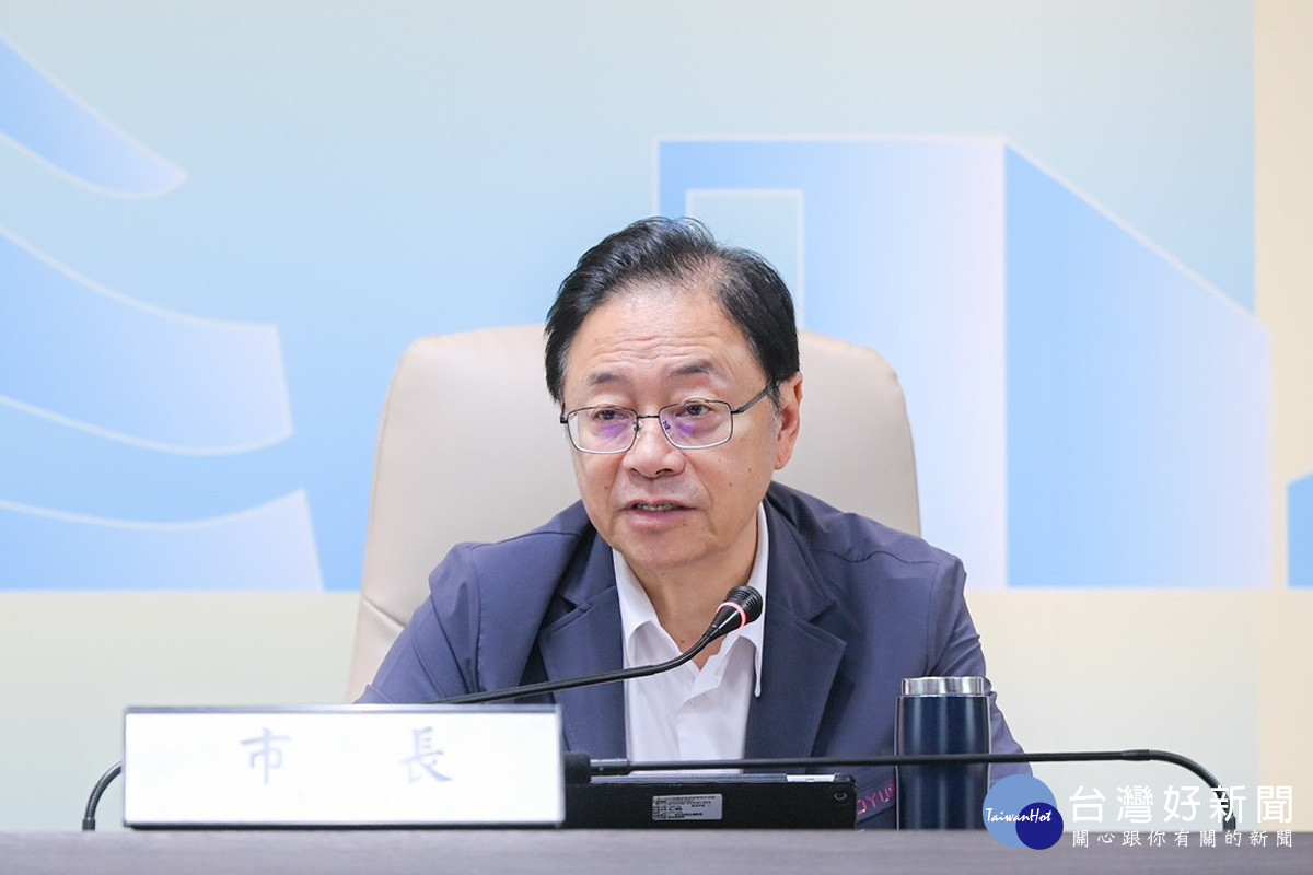 桃園市長張善政。<br />