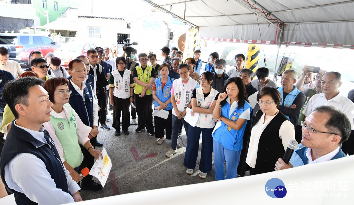 立院交通委員會考察彰化交通建設,王惠美籲中央補助1億2千餘萬改善交通安全。圖/記者鄧富珍翻攝