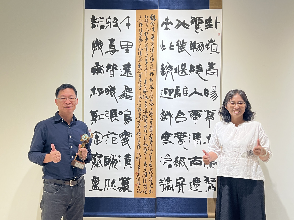 十類藝術綻放創意火花,第26屆磺溪美展精彩開展。圖/記者鄧富珍翻攝