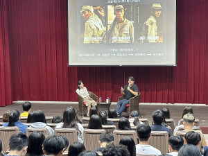 圖說：從靈感到製播，暨大校友講座深度解析影集誕生過程。（暨大提供）