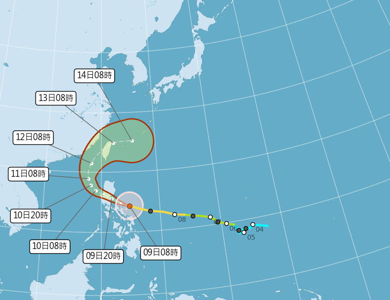 （圖／氣象署網頁）