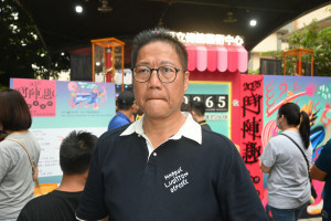 「2025鬥陣趣」策展人、古桃城山海鎮什家將本舘舘主蕭湧達表示，本屆將團是台灣的空前大卡司，是史上首次、更是「百年難得一見」／陳致愷攝影