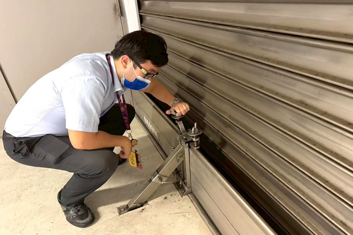 因應鳳凰颱風生成，桃捷公司全面啟動及檢視防颱整備工作。