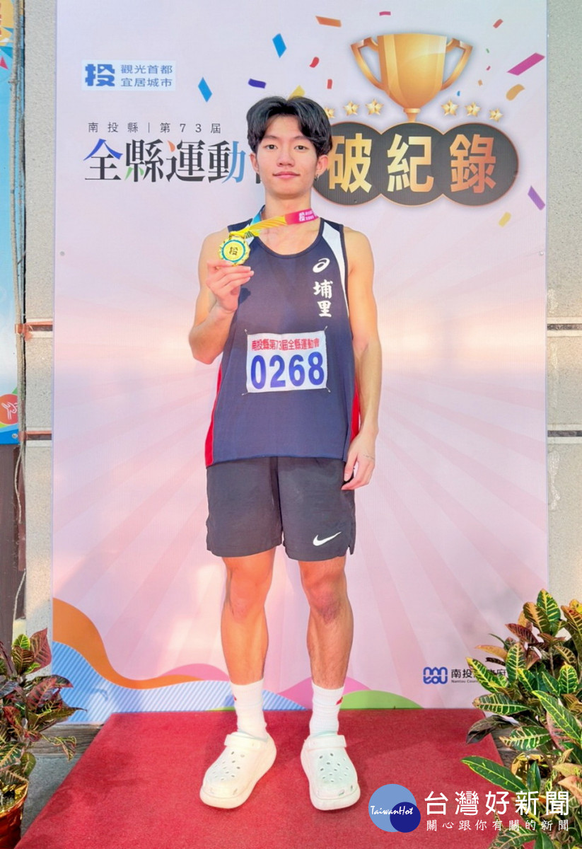 社男400公尺由林奕駕以49.37秒刷新紀錄。（大會提供）