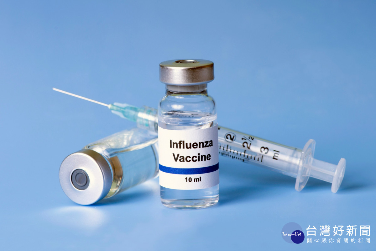 流感疫苗示意圖