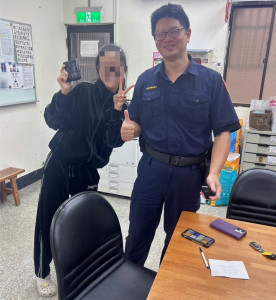 女子不慎遺失萬元進修費，楊梅警積極協助尋回。