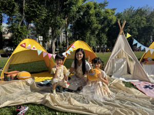 豐原區農會舉辦「2025年柑柑好趣野餐」活動。