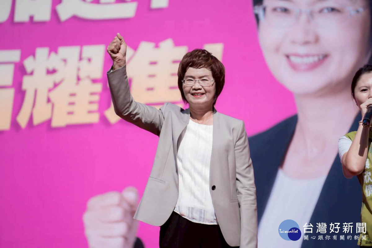 彰化加速 ·幸福耀進 立委陳素月宣佈參選彰化縣長