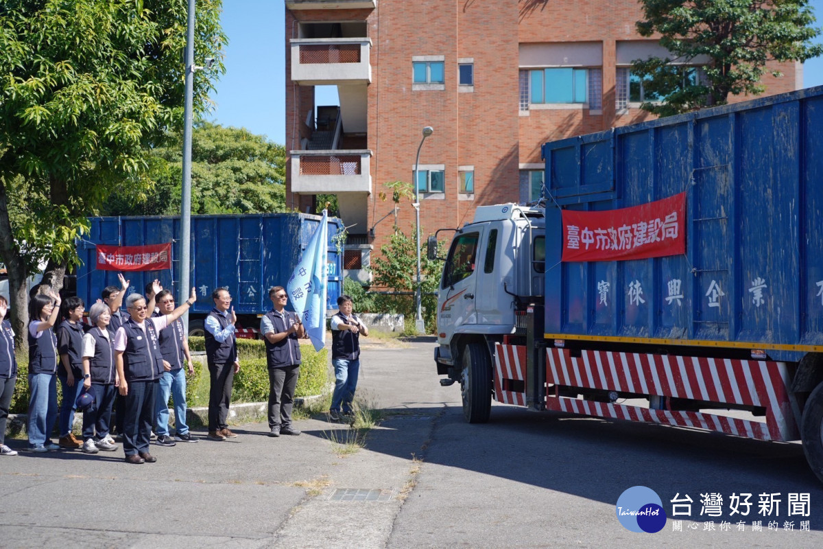 「台中隊」三天緊急馳援宜蘭蘇澳災區任務今順利告一段落,團隊返抵台中。
