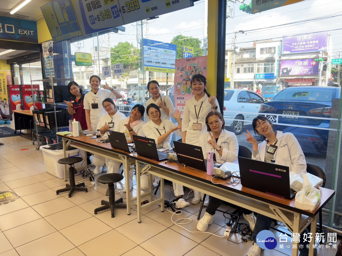 校園到超市都看得到 新屋分院推動疫苗接種守護社區健康