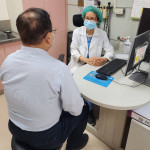 新竹臺大分院神經部陳郁欣醫師說明「傷害可塑性疼痛」的成因與治療方向。