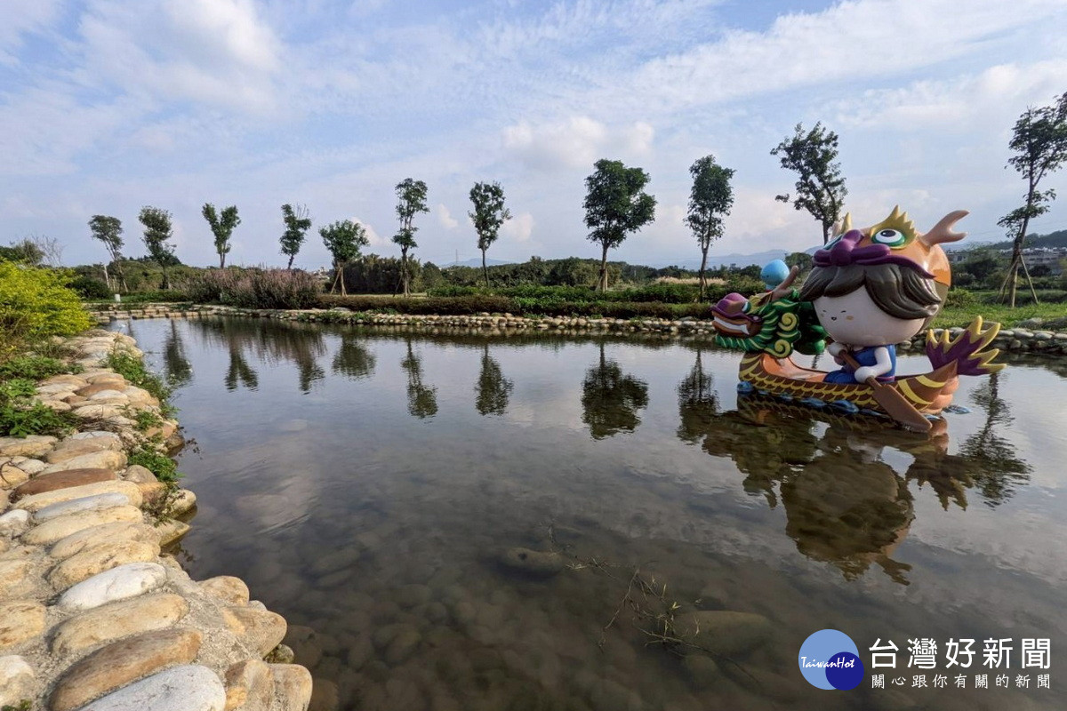 桃園市以水質改善計畫榮獲2025英國綠蘋果環境金獎。