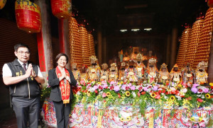 2025彰化媽祖祈福文化節熱鬧登場，天門宮270週年、十三媽祖齊聚庇民。圖／彰化縣政府提供